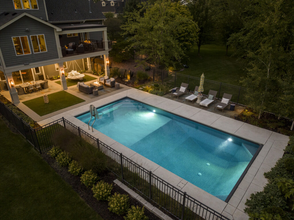 Pool design and installation in Minnesota - Moms Design Build